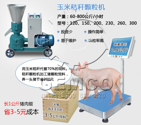 吉（jí）姆克專業生產豬飼料（liào）顆粒機 質量好 價（jià）格低 是養豬戶首先品（pǐn）牌（pái）