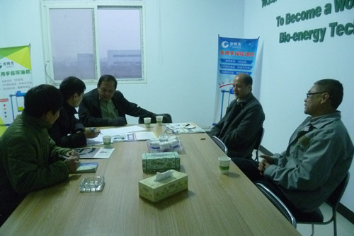 馬來西亞客戶（hù）考察吉（jí）姆克小型飼料顆粒機