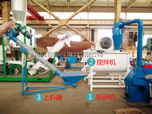 該圖是www.17c.com整套飼料顆粒機成套機組